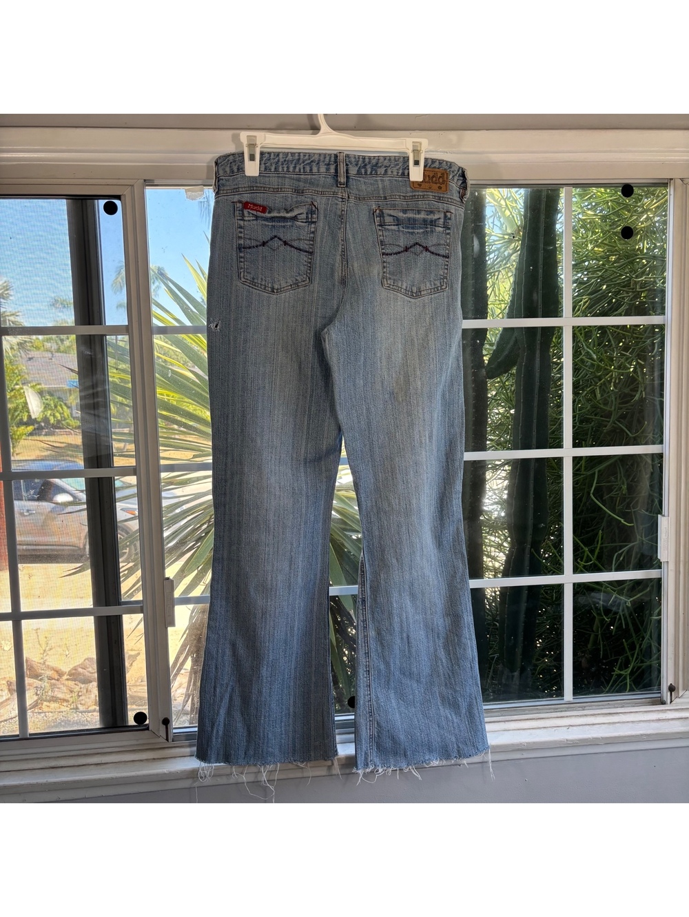 Mudd light wash flare jeans
